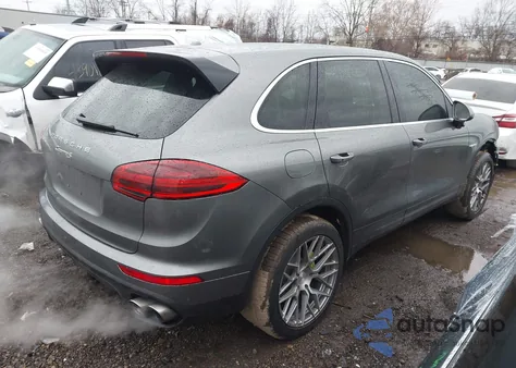 2016 Porsche Cayenne E-Hybrid S from USA, damaged, VIN WP1AE2A25GLA60784